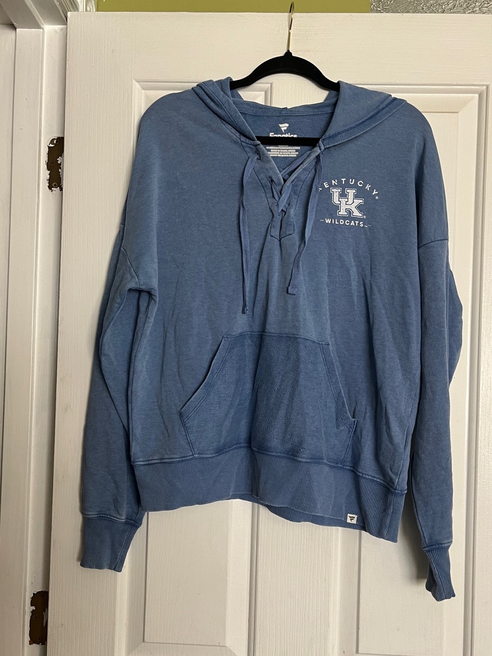 Blue Fanatics Kentucky Wildcats hoodie in size M #wildcats #college
